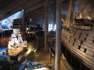 ship in museum
